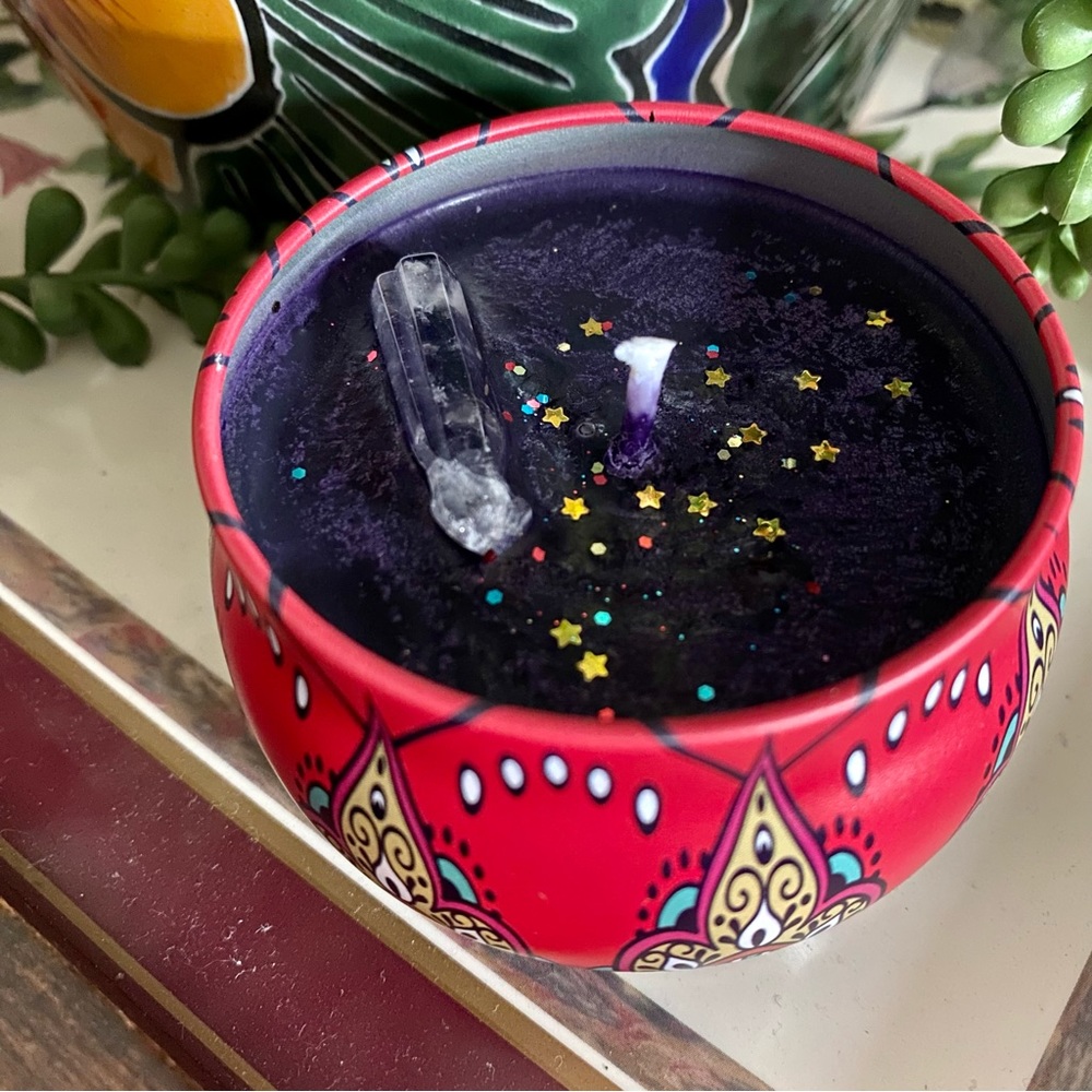 Starry Night Soy Candle | Unique